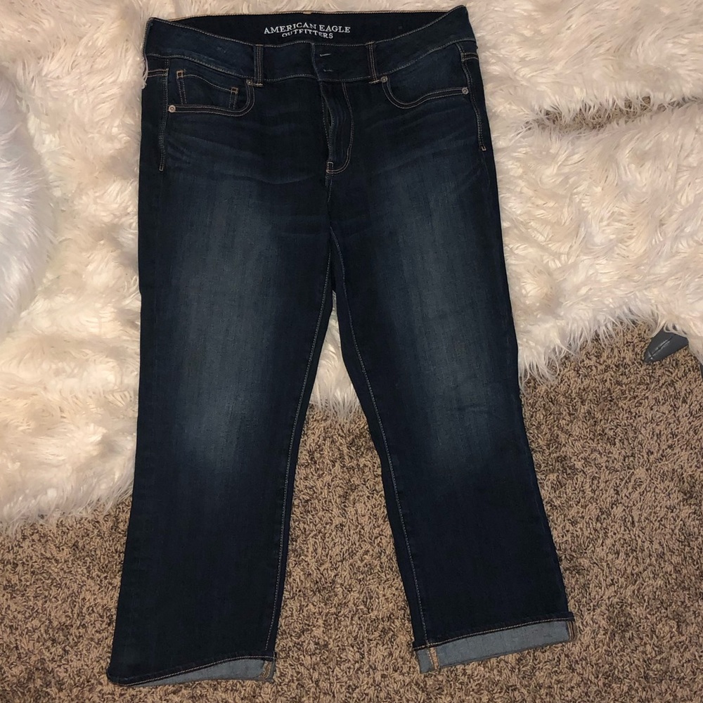 American Eagle Artist Crop Jean